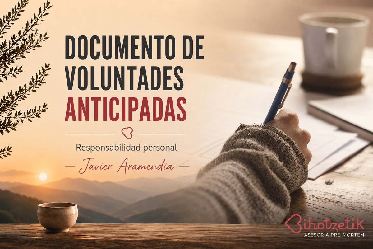 Charla Documento Últimas Voluntades – Javier Aramendia